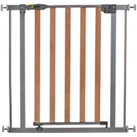 Hauck Barrera de Seguridad de Niños para Puertas y Escaleras Wood Lock Safety- Sin Agujeros- 75-80 cm- Extensible con…